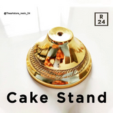 Metal cake stand holder